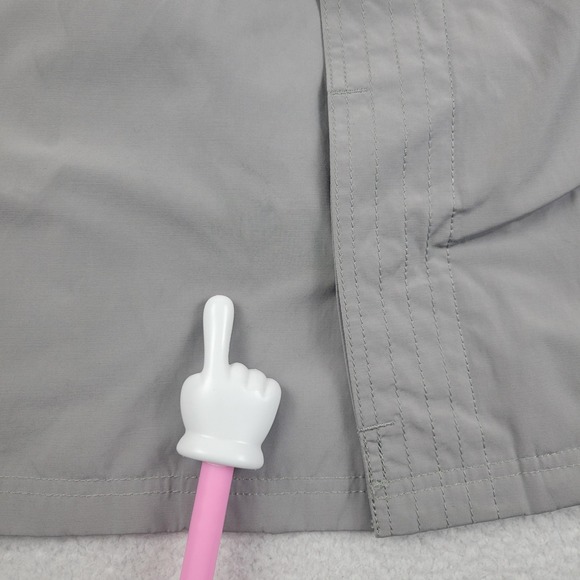 Eddie Bauer Jacket Mens Medium Gray Down Insulated Water Resistant Coat Outdoors - Picture 9 of 12